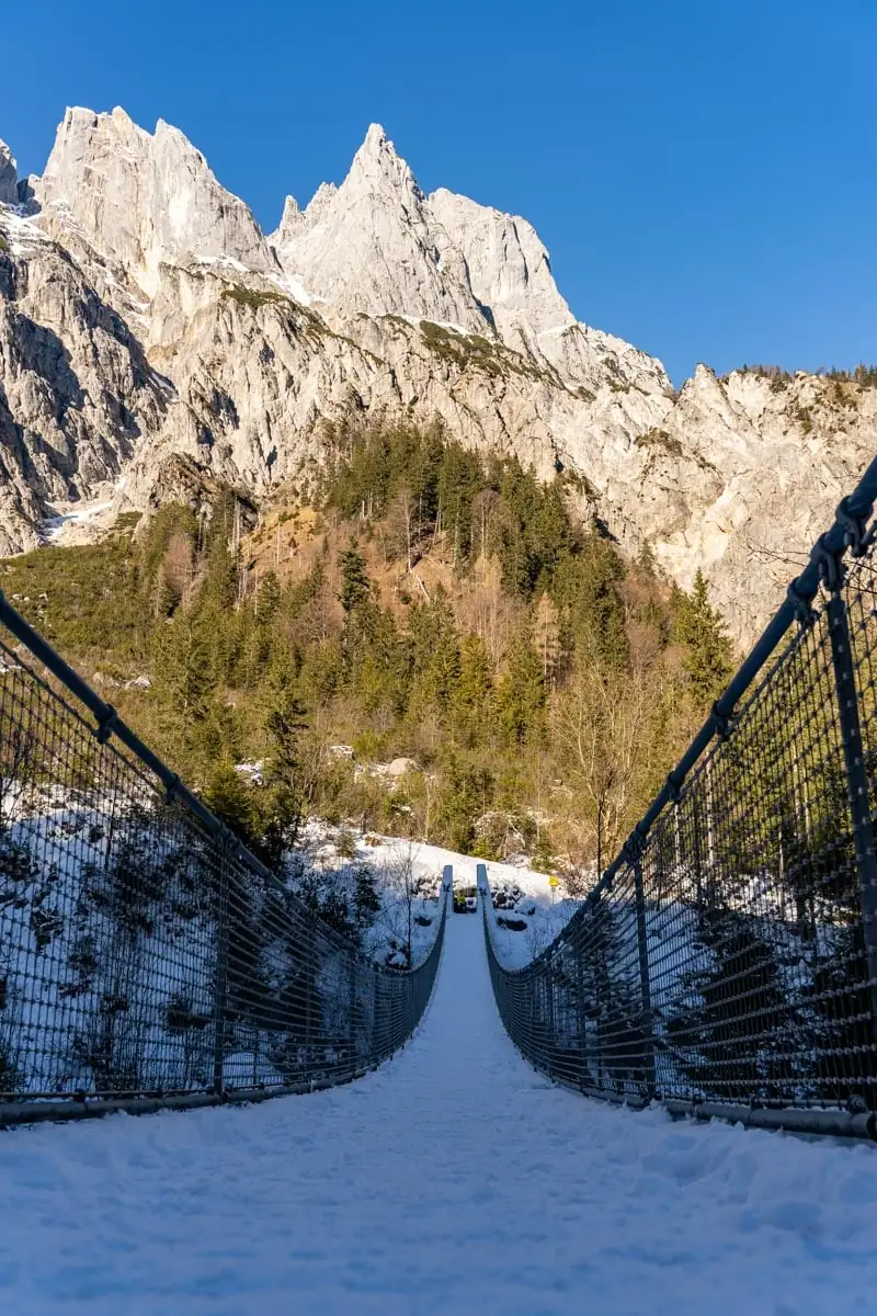 Winterspaziergang im Klausbachtal