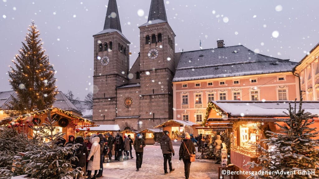 Berchtesgadener Advent mit Schnee